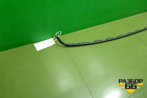 Накладка заднего бампера (4M0807578) для Audi Q7 c 2015г (Ку 7)