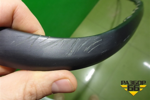 Накладка заднего бампера (4M0807578) для Audi Q7 c 2015г (Ку 7)