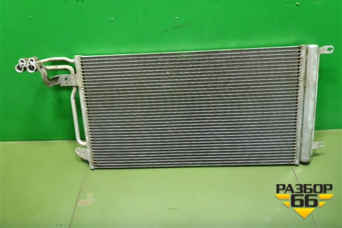 Радиатор кондиционера (6C0816411B) для Skoda Rapid с 2013г (Рапид)