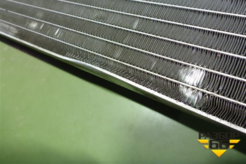 Радиатор кондиционера (6C0816411B) для Skoda Rapid с 2013г (Рапид)