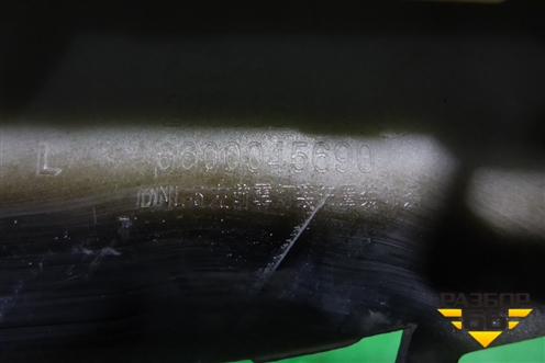 Накладка переднего бампера левая (6600045690) для Geely Tugella с 2019г (Тугелла)