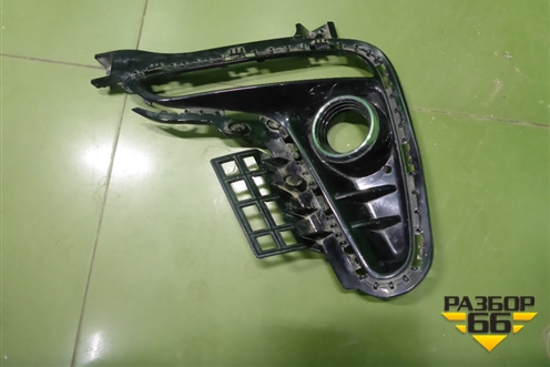 Накладка ПТФ левая (до 2020г) (86523H0010) для Kia Rio с 2017г (Рио 4)