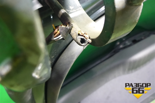 Дверь багажника со стеклом для Volkswagen Touareg c 2002-2010г (Туарег)