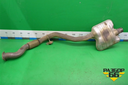 Приёмная труба глушителя (2.0л CHJ) (8K0253211H) для Audi A6 (C7) с 2011-2018г (А6)