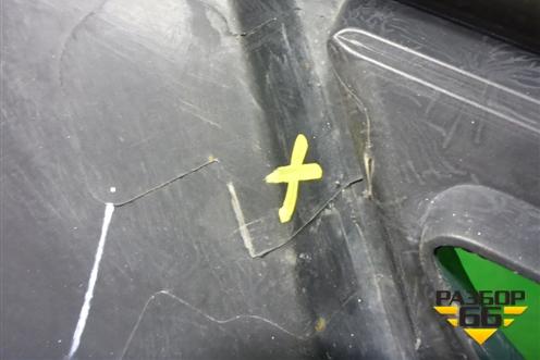 Юбка заднего бампера (602002301AA) для Chery Arrizo 8 с 2022г (Арризо 8)