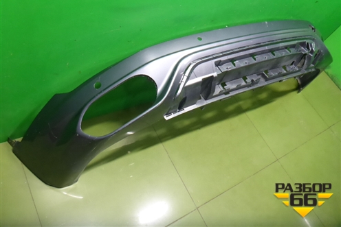 Юбка заднего бампера (под парктроник) (6600208884) для Geely Tugella с 2019г (Тугелла)