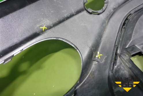 Юбка заднего бампера (под парктроник) (6600208884) для Geely Tugella с 2019г (Тугелла)