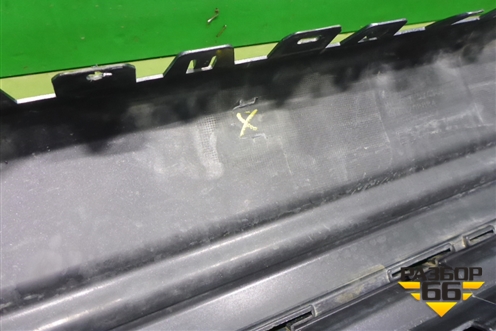 Юбка заднего бампера (под парктроник) (6600208884) для Geely Tugella с 2019г (Тугелла)