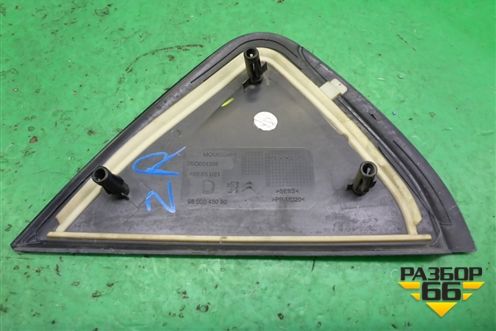 Накладка двери задней правой (уголок) (9800045080) для Citroen C-Elysee с 2013г (С Элизе)