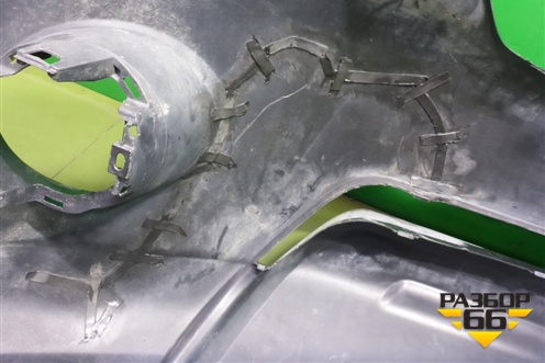 Бампер передний (после 2013г до 2017г под омыватели) (5211960G50) для Toyota Land Cruiser Prado(150) с 2009г (Ленд Крузер Прадо)