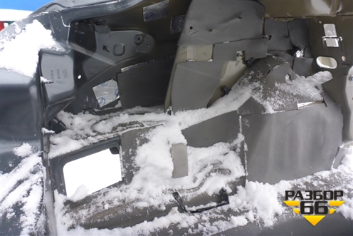 Крыло заднее левое для Citroen C-Elysee с 2013г (С Элизе)