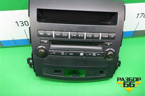 Магнитола (панель управления) для Mitsubishi Outlander XL с 2006-2012г (Аутлендер ХЛ)