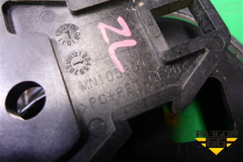 Ручка внутренняя двери задней левой (MN105859) для Mitsubishi Outlander XL с 2006-2012г (Аутлендер ХЛ)