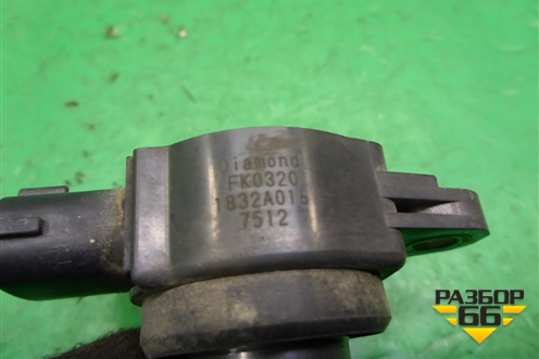 Катушка зажигания (3.0л 6B31) (1832A016) для Mitsubishi Outlander XL с 2006-2012г (Аутлендер ХЛ)