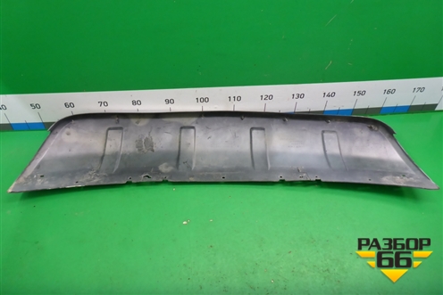 Накладка заднего бампера (6400A422) для Mitsubishi Outlander XL с 2006-2012г (Аутлендер ХЛ)