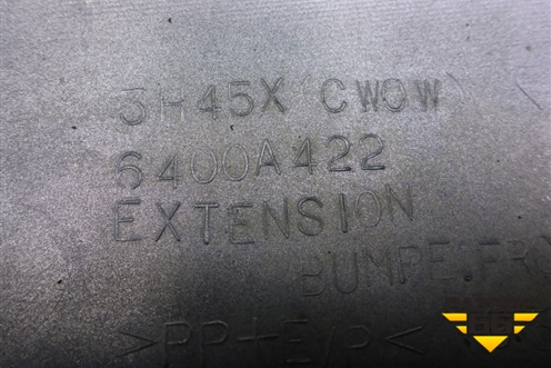 Накладка заднего бампера (6400A422) для Mitsubishi Outlander XL с 2006-2012г (Аутлендер ХЛ)