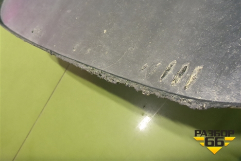 Брызговик задний правый (7662560240) для Toyota Land Cruiser (200) с 2008г (Ленд Крузер)