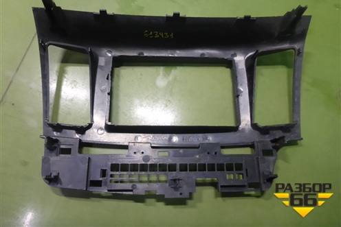 Рамка магнитолы (2din) для Mitsubishi Lancer-X с 2007г (Лансер)