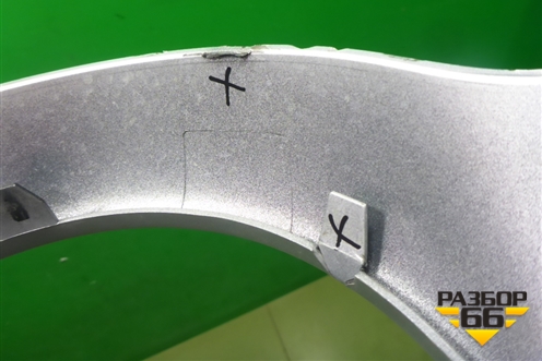 Накладка на решетку радиатора (A1678886200) для Mercedes Benz GLE-Klass V167 с 2018г (ГЛЕ)