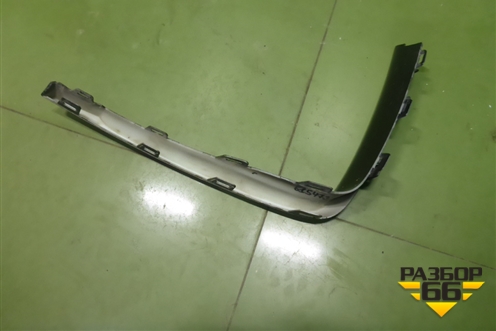 Накладка переднего бампера левая (6600045690) для Geely Tugella с 2019г (Тугелла)