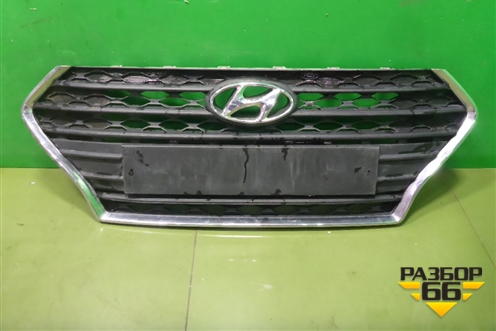 Решетка радиатора (до 2020г) (86351H5000) для Hyundai Solaris с 2017г (Солярис)