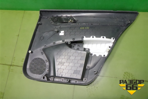 Обшивка двери задней левой под электрику (60U867023) для Skoda Rapid с 2013г (Рапид)