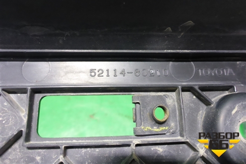 Рамка под номер (после 2013г) (5211460210) для Toyota Land Cruiser Prado(150) с 2009г (Ленд Крузер Прадо)