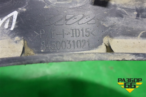 Накладка заднего крыла левого (Cross) (8450031021) для VAZ Vesta/Веста с 2015г