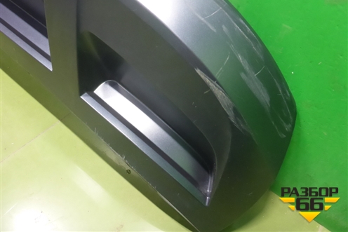 Юбка заднего бампера (57A807835) для Skoda Karoq с 2017г (Карок)