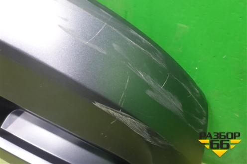 Юбка заднего бампера (57A807835) для Skoda Karoq с 2017г (Карок)