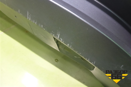 Юбка заднего бампера (57A807835) для Skoda Karoq с 2017г (Карок)