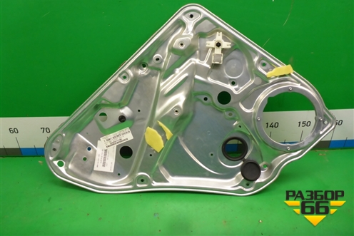 Панель внутренняя двери задней левой (3U5839751BD) для Skoda Superb с 2001-2008г (Суперб)