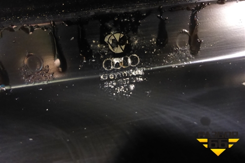 Усилитель заднего бампера для Skoda Superb с 2001-2008г (Суперб)