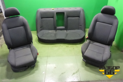 Сиденья комплект (AIR BAG подогрев) для Skoda Superb с 2001-2008г (Суперб)