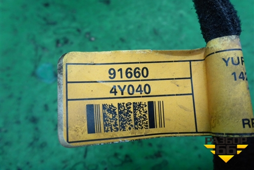 Проводка двери задней правой (механический стеклоподъёмник) (916604Y040) для Kia Rio с 2011-2016г (Рио 3)