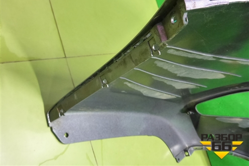 Бампер задний (до 2020г седан под парктроник) (86611H0000) для Kia Rio с 2017г (Рио 4)