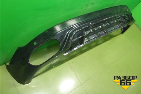 Юбка заднего бампера (под парктроник) (6600208884) для Geely Tugella с 2019г (Тугелла)