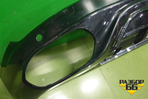 Юбка заднего бампера (под парктроник) (6600208884) для Geely Tugella с 2019г (Тугелла)