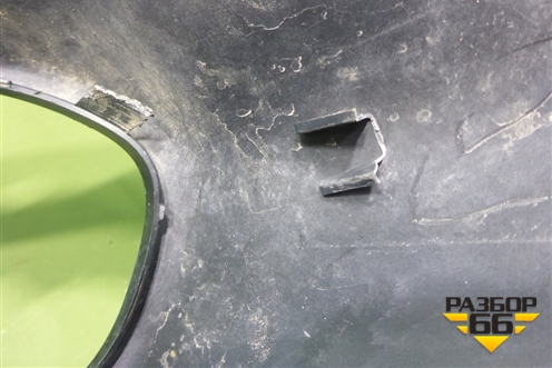 Юбка заднего бампера (под парктроник) (6600208884) для Geely Tugella с 2019г (Тугелла)