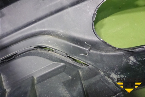 Юбка заднего бампера (под парктроник) (6600208884) для Geely Tugella с 2019г (Тугелла)