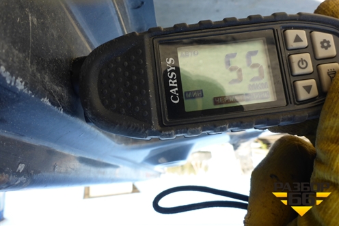 Порог со стойкой левый для Renault Clio с 1998-2002г (Клио)