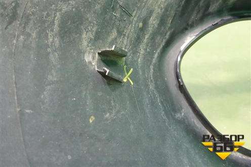 Юбка заднего бампера (под парктроник) (6600208884) для Geely Tugella с 2019г (Тугелла)