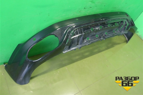 Юбка заднего бампера (под парктроник) (6600208884) для Geely Tugella с 2019г (Тугелла)