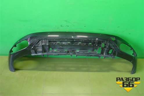 Юбка заднего бампера (под парктроник) (6600208884) для Geely Tugella с 2019г (Тугелла)