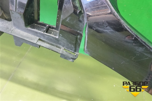 Юбка заднего бампера (под парктроник) (6600208884) для Geely Tugella с 2019г (Тугелла)