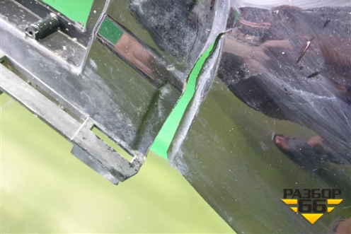 Юбка заднего бампера (под парктроник) (6600208884) для Geely Tugella с 2019г (Тугелла)