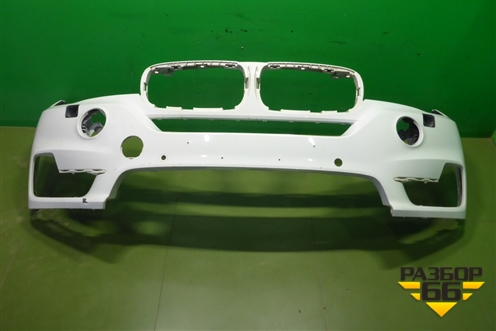 Бампер передний (под парктроник и омыватели) (51117294480) для BMW X5 F15 с 2013г (Х5 Ф15)