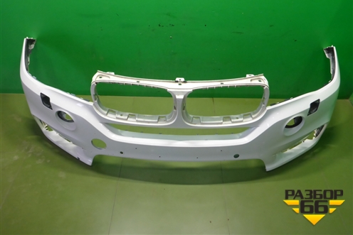 Бампер передний (под парктроник и омыватели) (51117294480) для BMW X5 F15 с 2013г (Х5 Ф15)