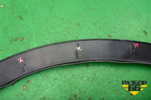 Накладка переднего крыла левого (63811BR01A) для Nissan Qashqai (J10E) с 2006-2013г (Кашкай)