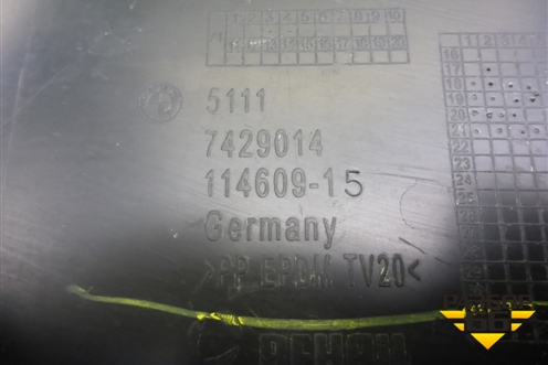 Решетка в передний бампер правая (51117429014) для BMW X2 F39 с 2018г (Х2 Ф39)